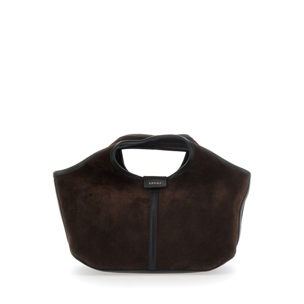 Soeur Women Douce Mini Handbag With Leather And Brown For Women